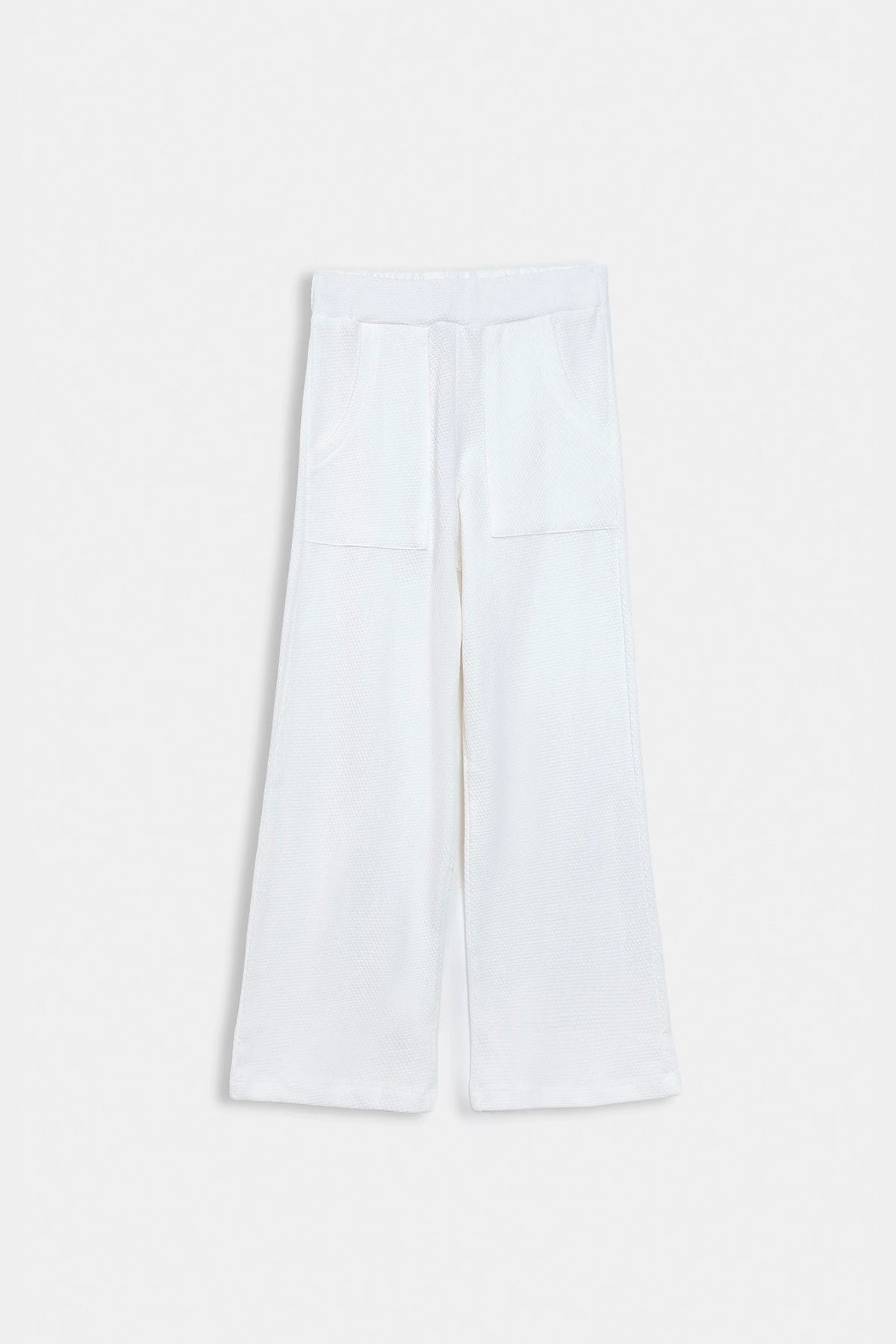 Popcorn Knit Trousers - Cougar Clothing