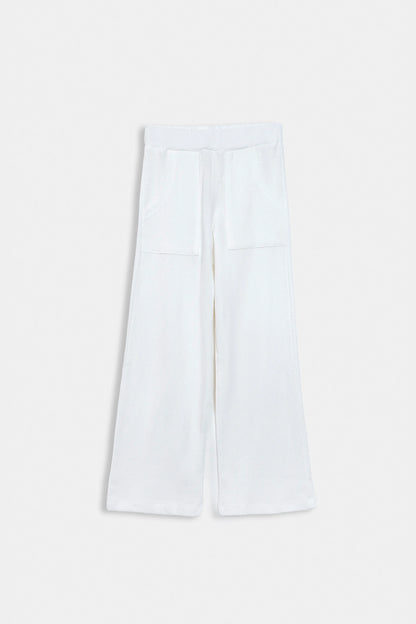 Popcorn Knit Trousers - Cougar Clothing