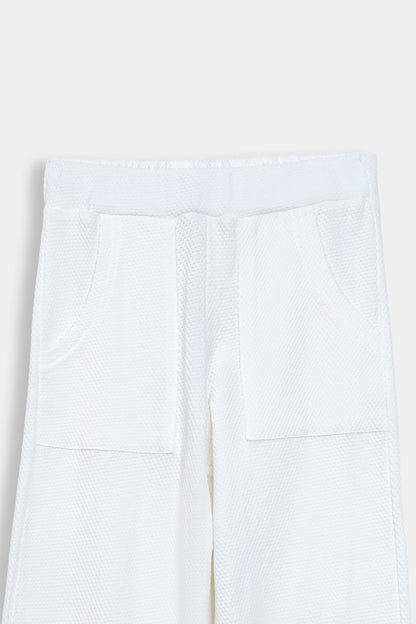 Popcorn Knit Trousers - Cougar Clothing