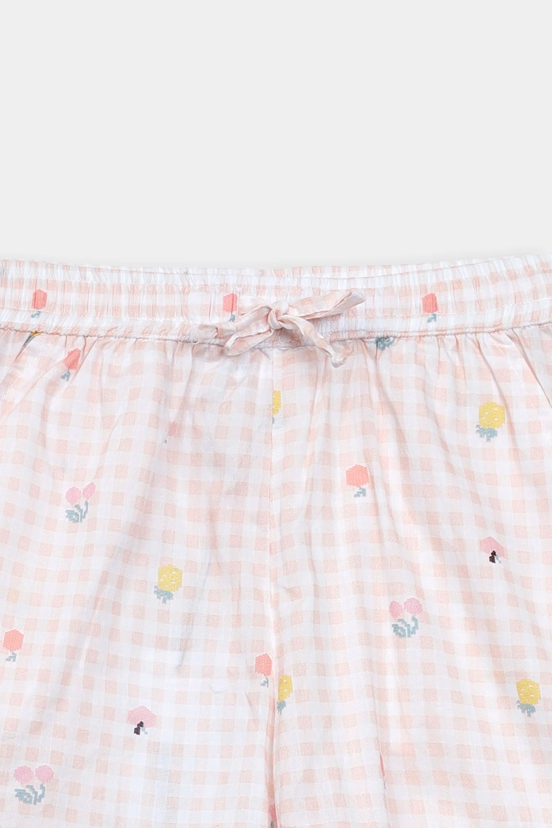 Printed Ruffled Shorts - Cougar Clothing