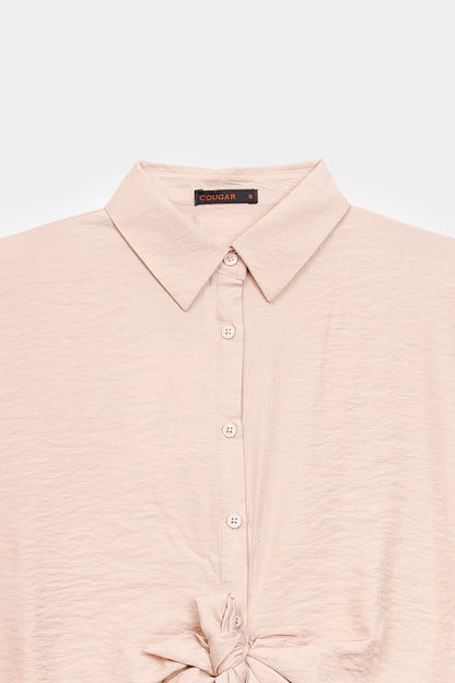 Front Tie Shirt - Cougar Clothing