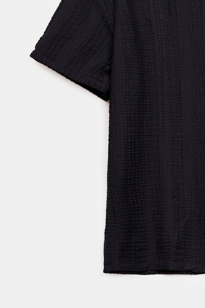 Textured Knit Shirt - Cougar Clothing