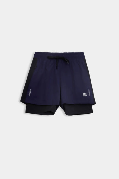 Activewear Double Layer Shorts - Cougar Clothing