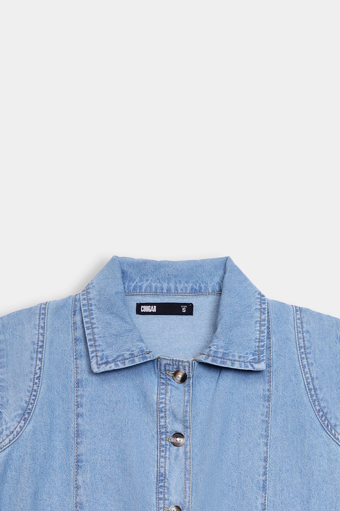 Denim Sleeveless Shirt - Cougar Clothing