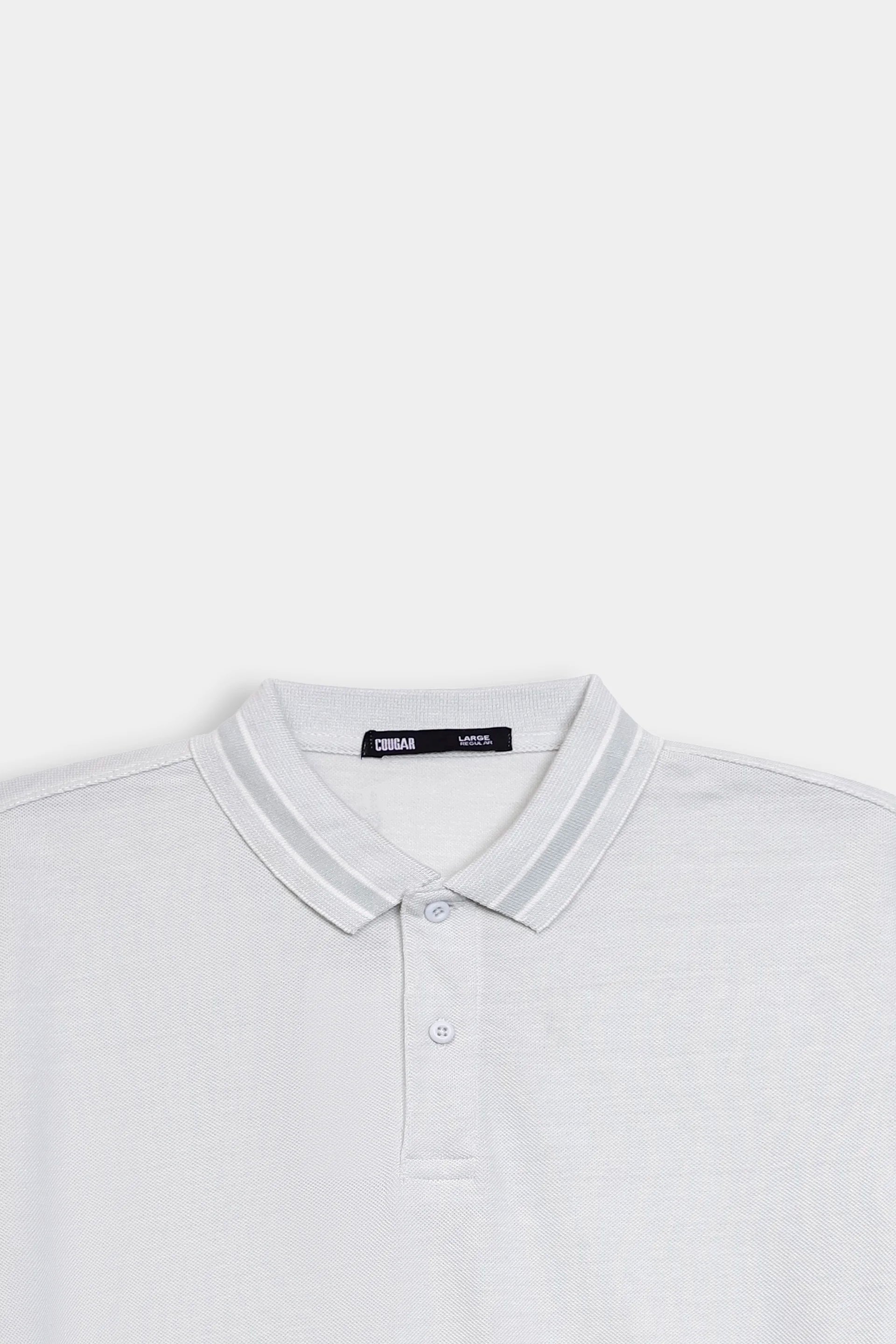 Pique Jacquard Polo - Cougar Clothing