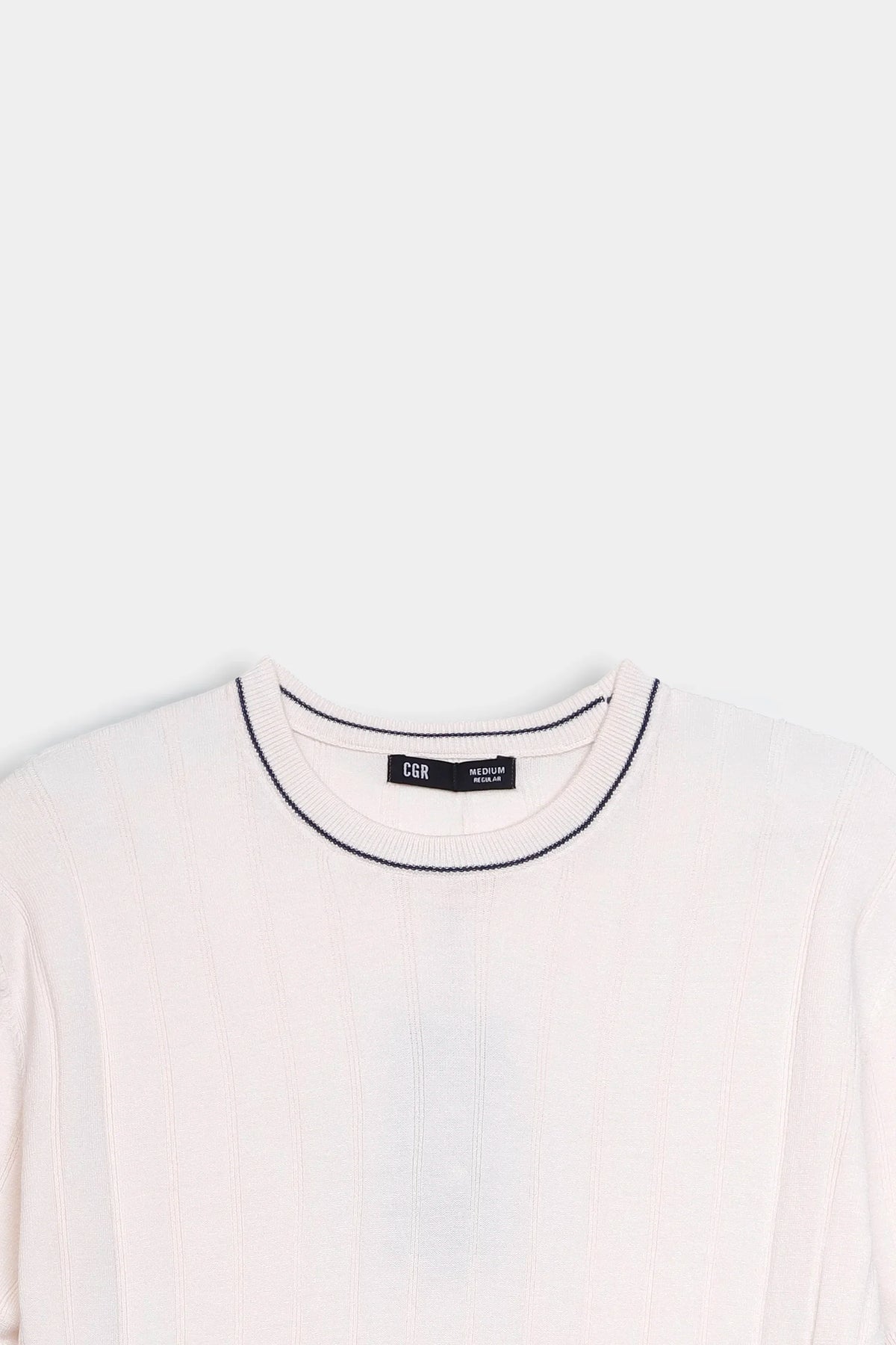 Drop Needle Knit T-Shirt - Cougar Clothing