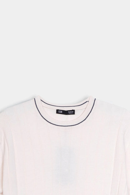 Drop Needle Knit T-Shirt - Cougar Clothing
