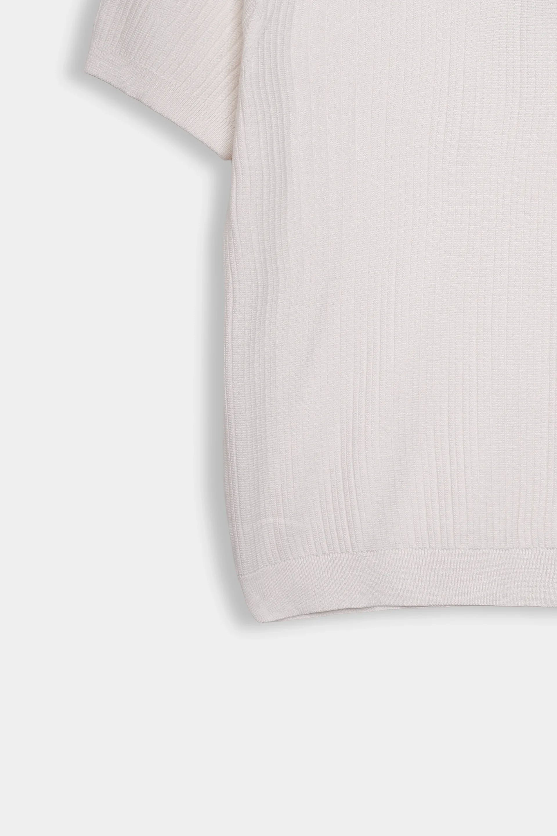 Vertical Knit Polo - Cougar Clothing