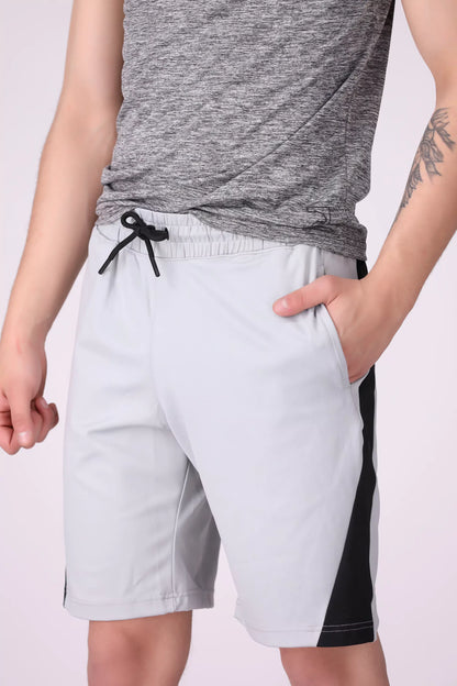 Grey Slim Fit Shorts - Cougar Clothing