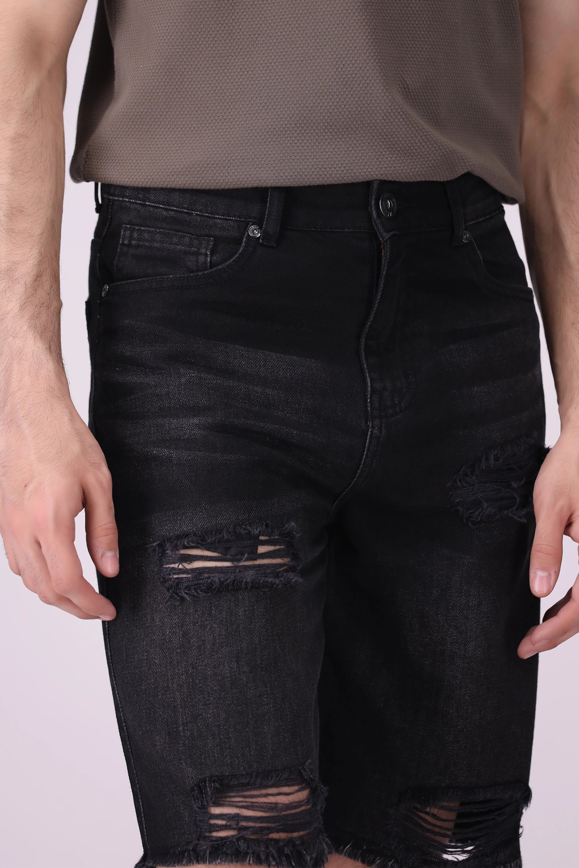 Ripped Shorts - Cougar Clothing