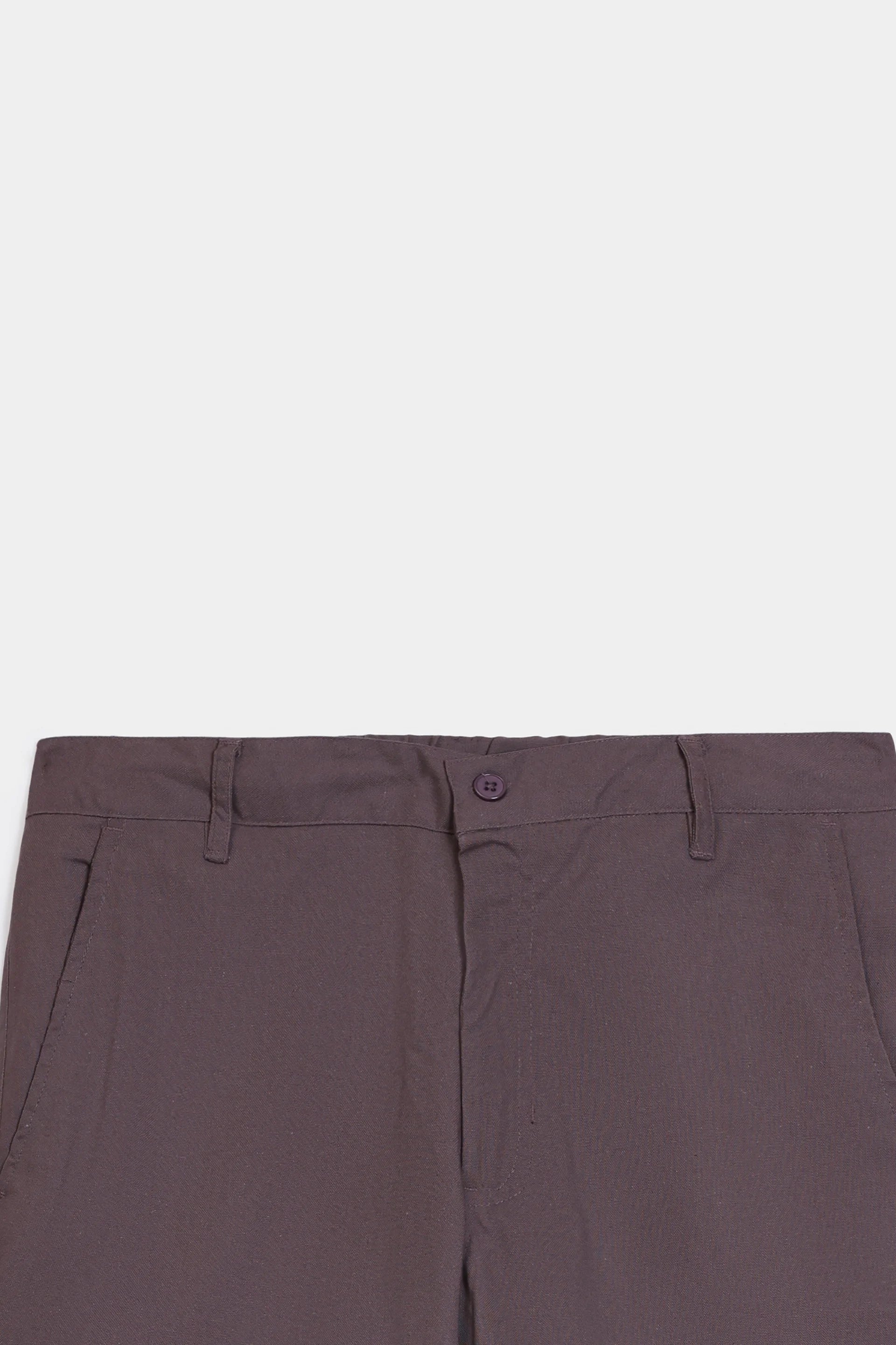 Cotton Linen Blend Shorts - Cougar Clothing