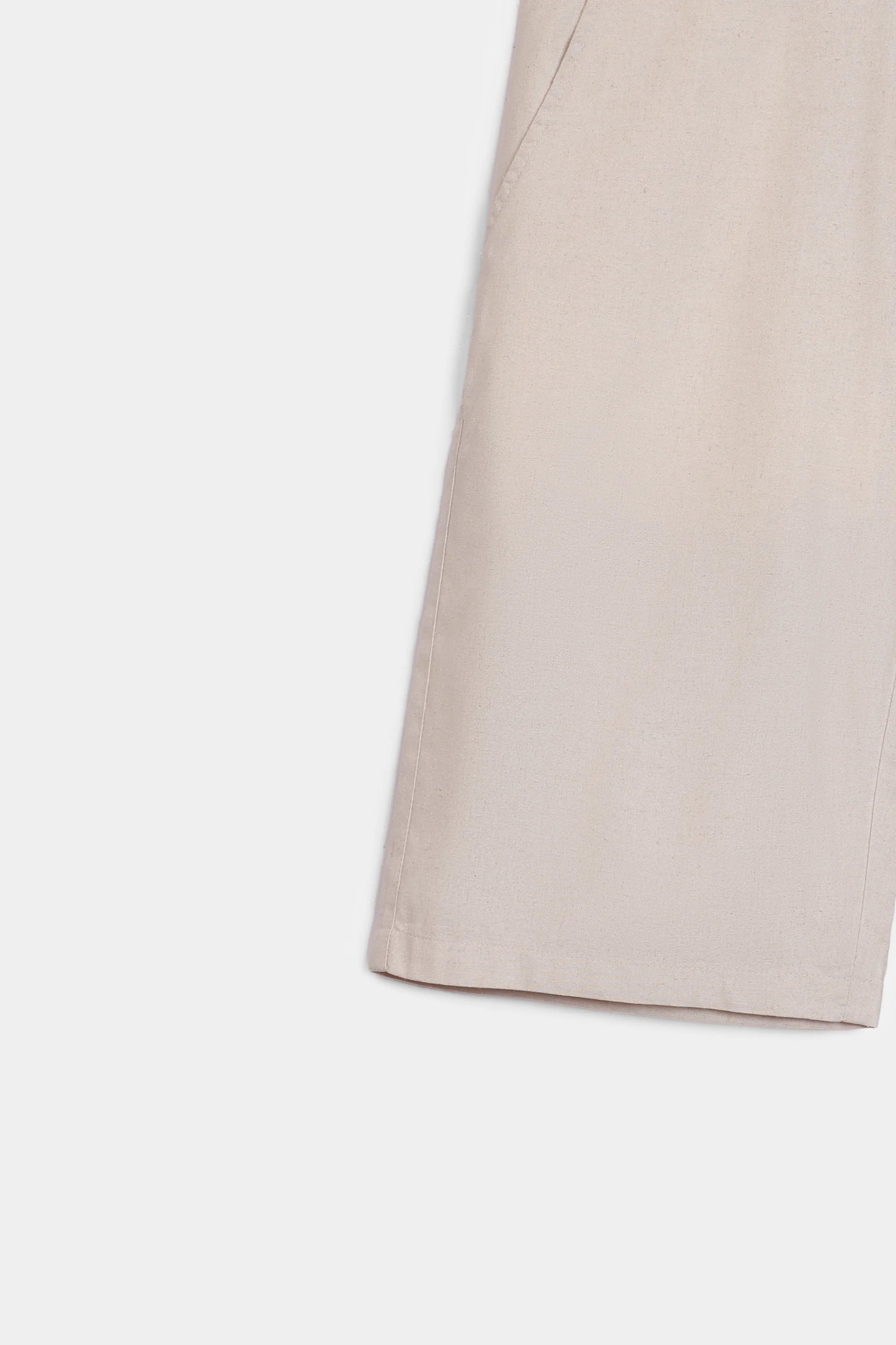 Cotton Linen Blend Shorts - Cougar Clothing