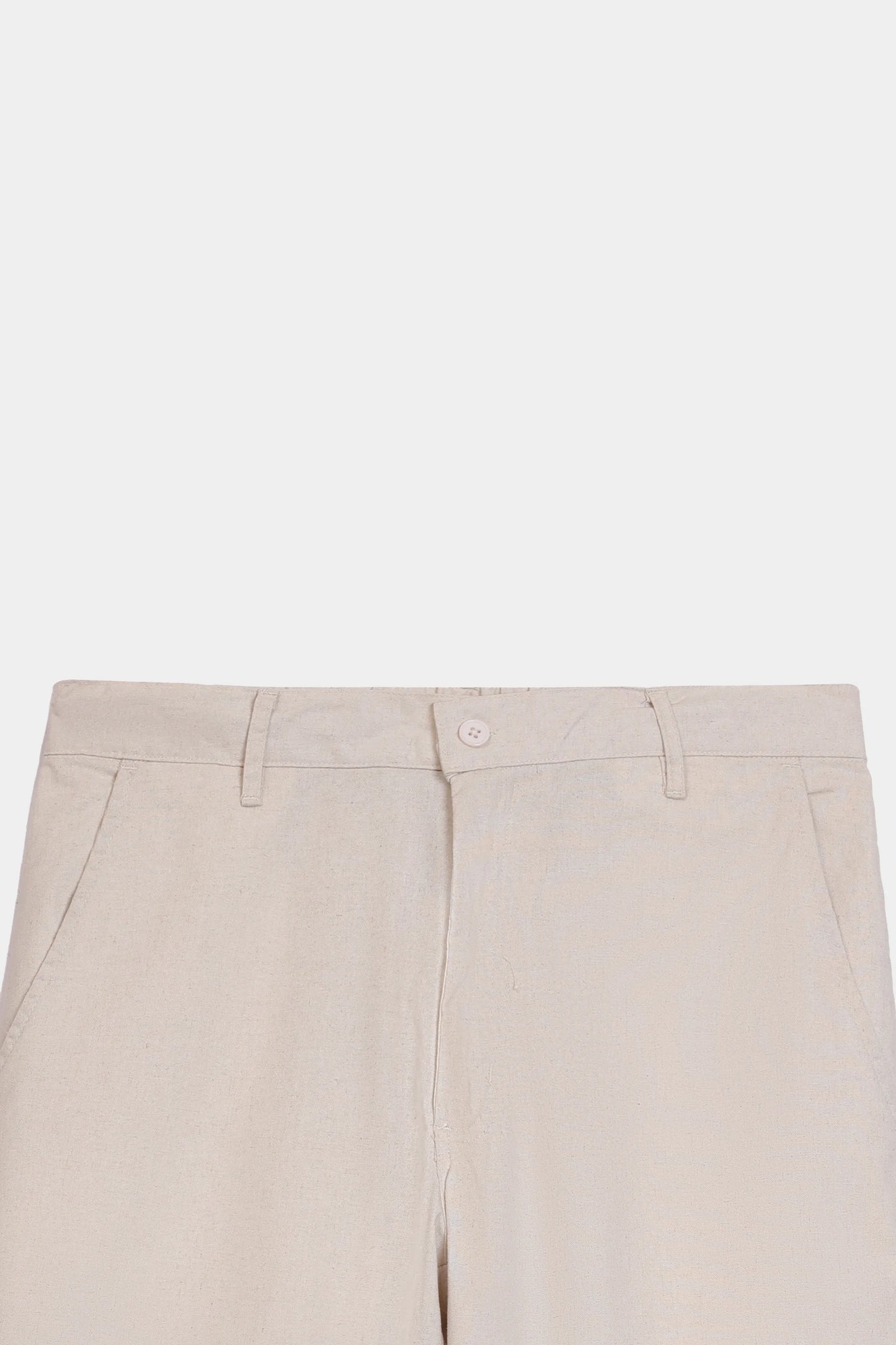 Cotton Linen Blend Shorts - Cougar Clothing