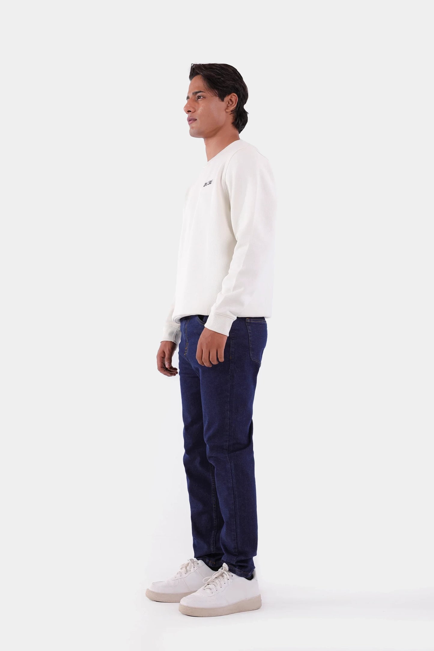 Relaxed Embroidered Sweatshirt - Cougar Clothing