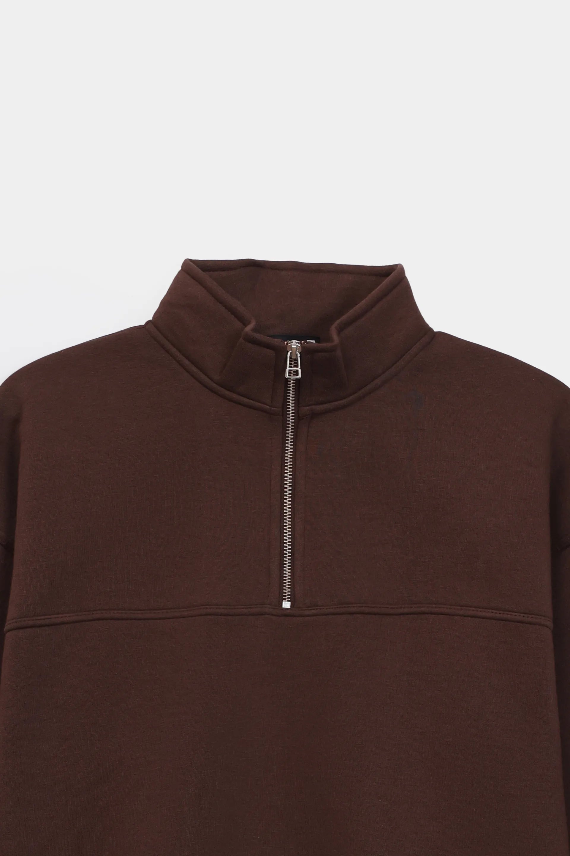 Paneled Quarter Zip Sweatshirt - Cougar Clothing