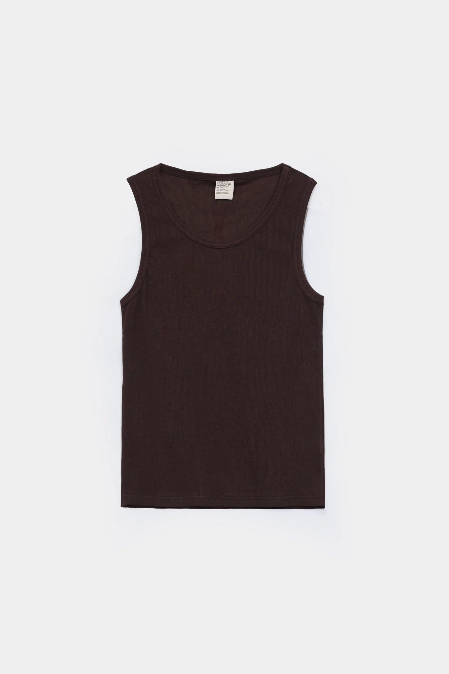 Ribbed Tank Top - Cougar Clothing