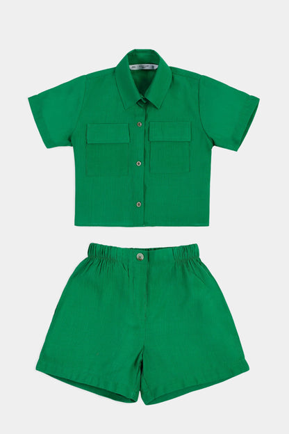 Textured Shorts - Cougar Clothing