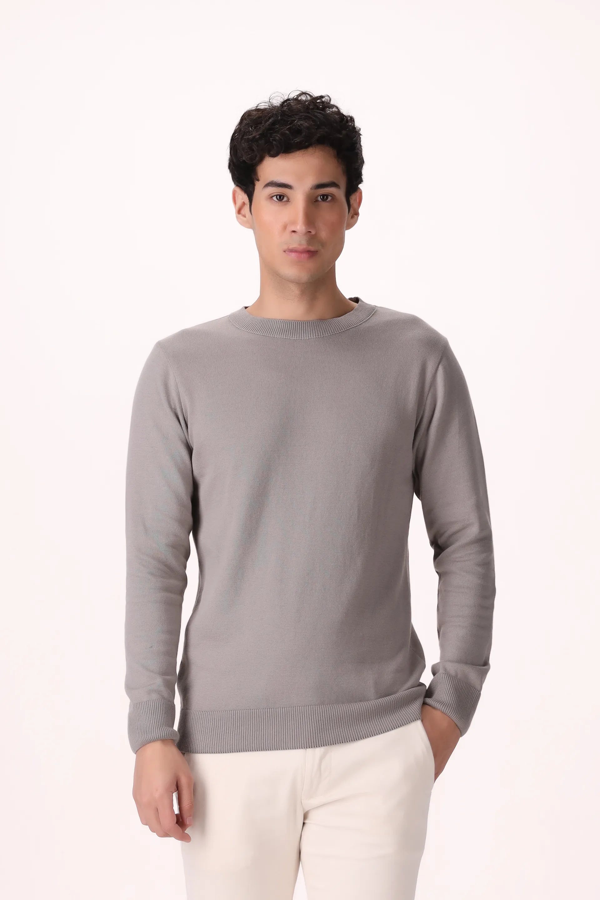 Crew Neck Sweater - Cougar Clothing