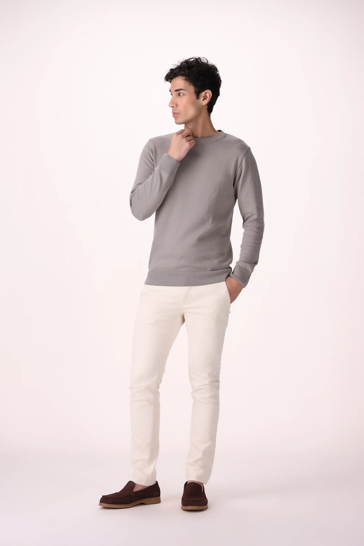 Crew Neck Sweater - Cougar Clothing