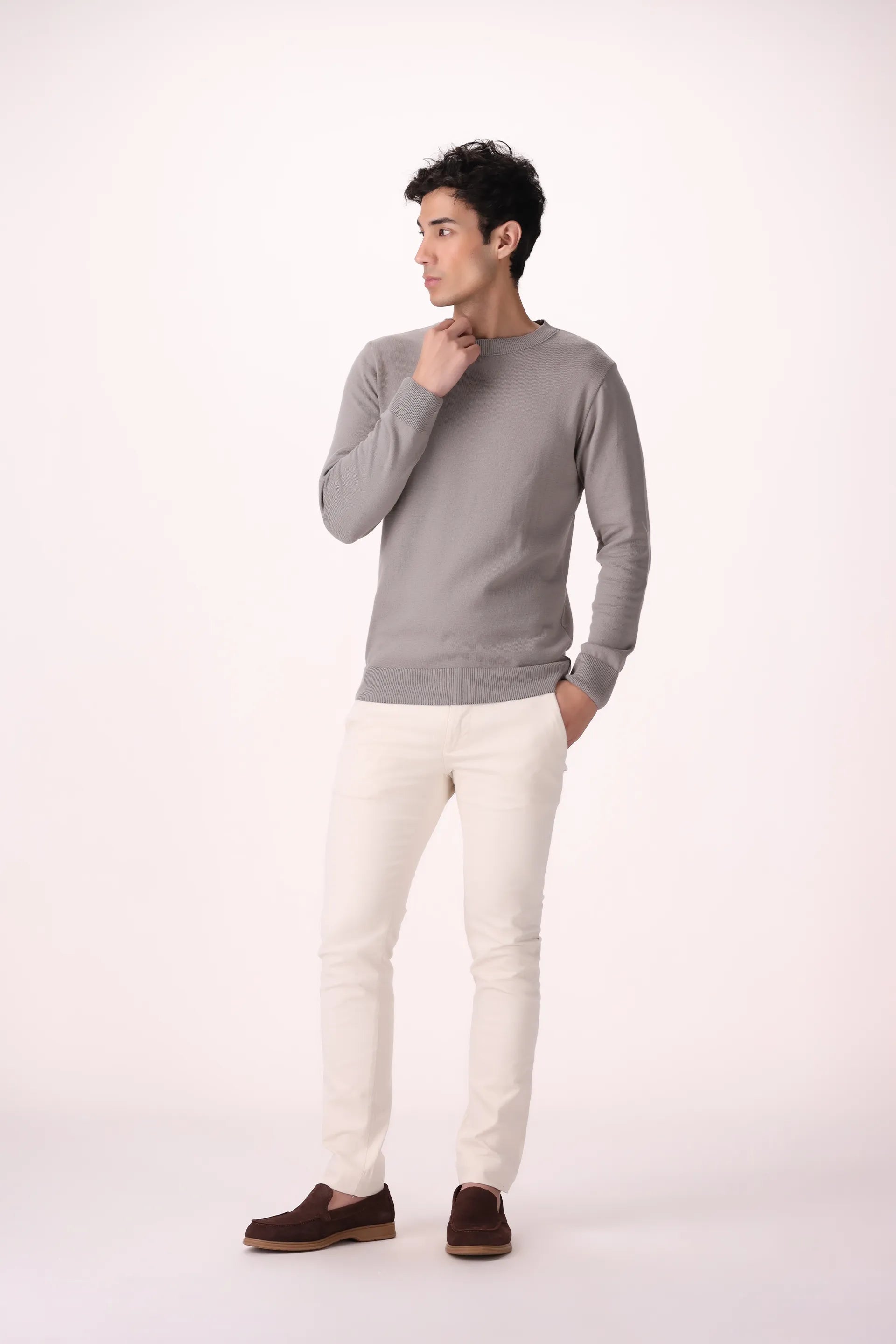 Crew Neck Sweater - Cougar Clothing