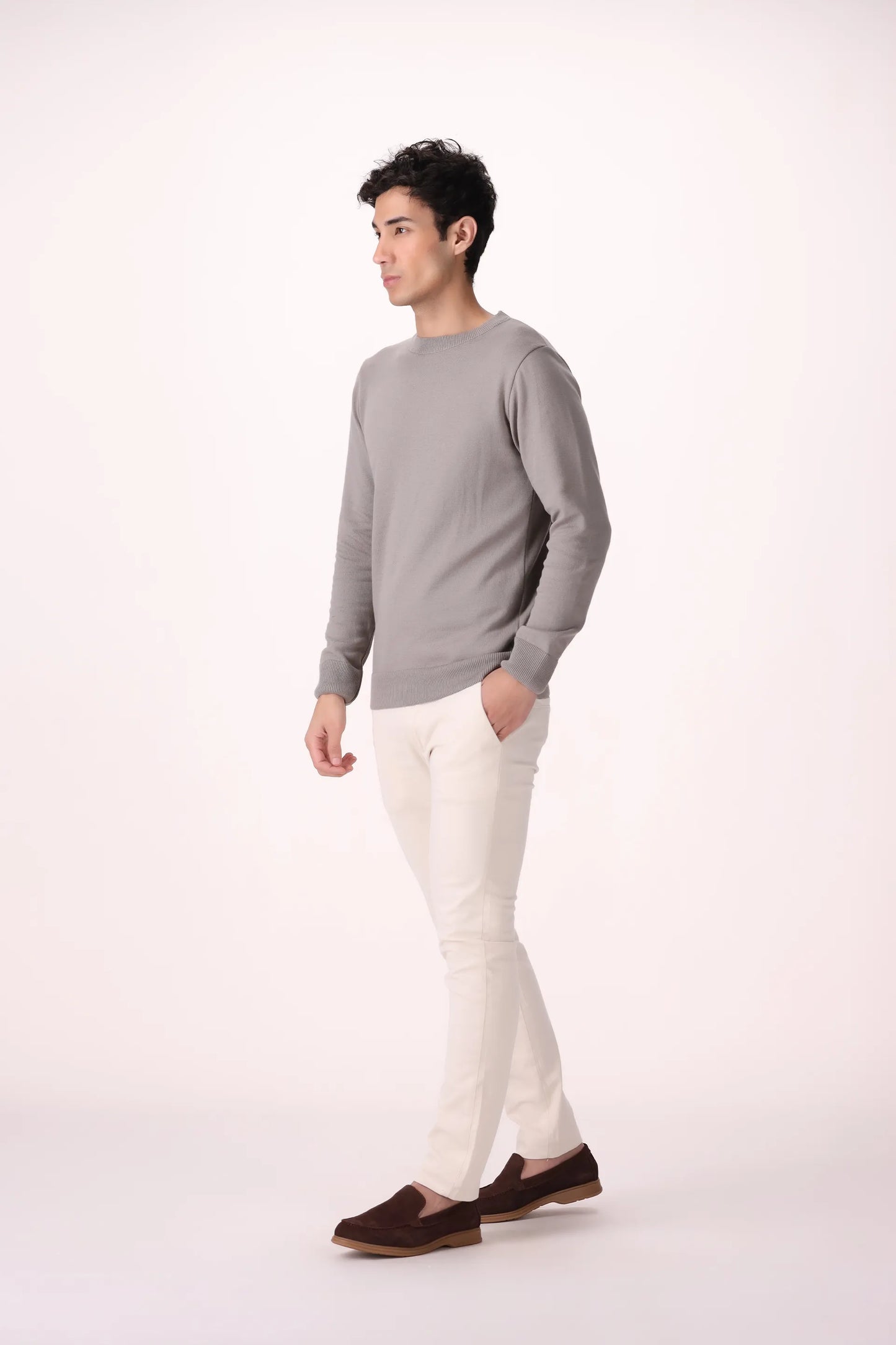 Crew Neck Sweater - Cougar Clothing