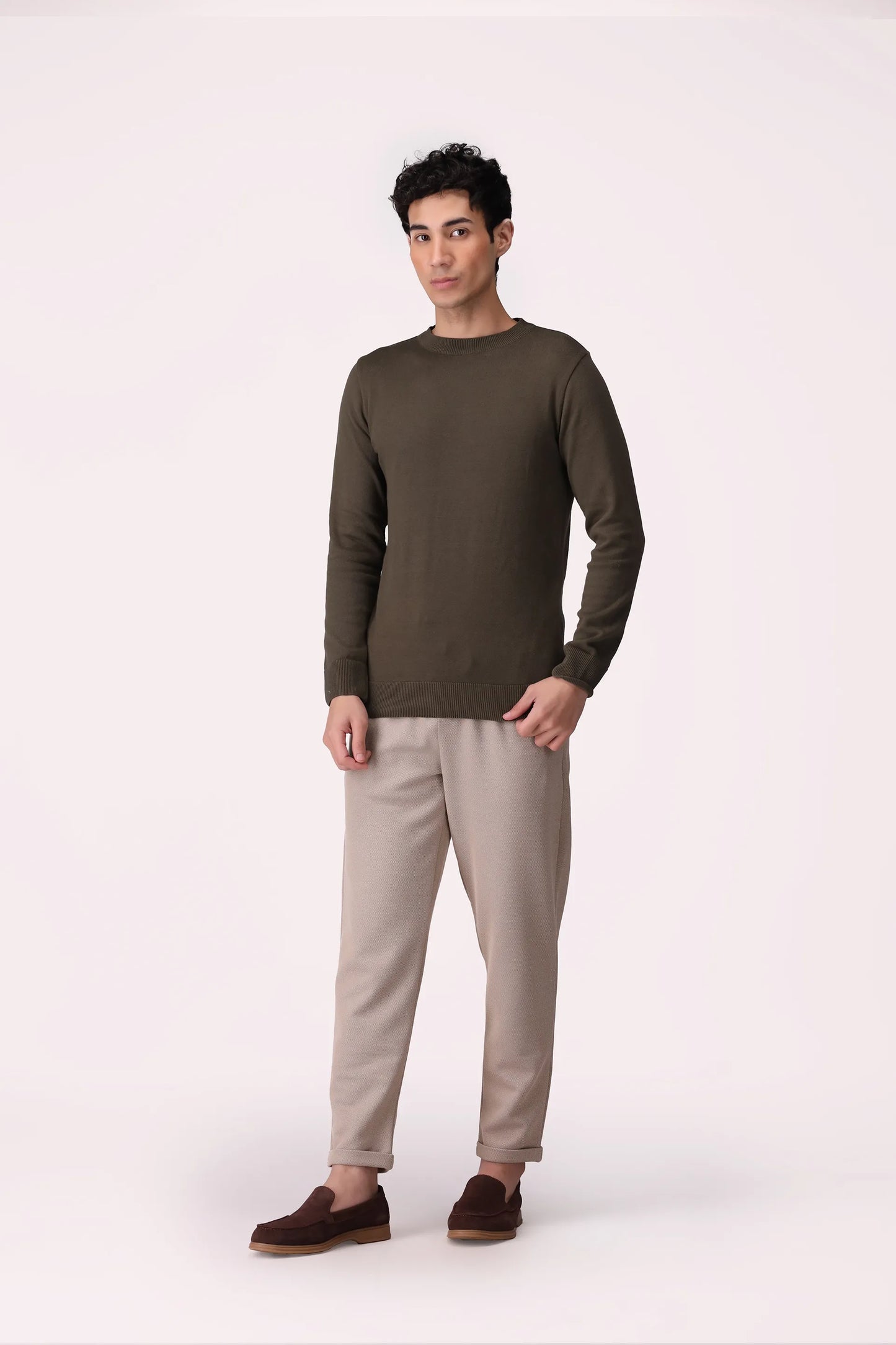 Crew Neck Sweater - Cougar Clothing