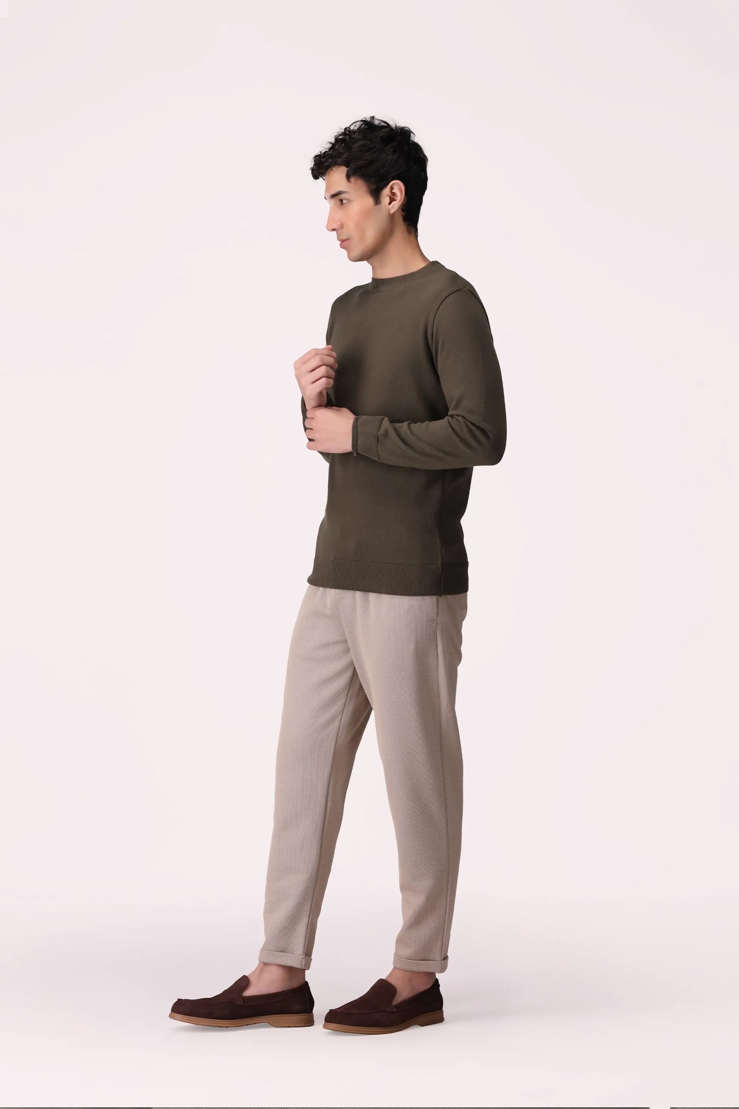 Crew Neck Sweater - Cougar Clothing