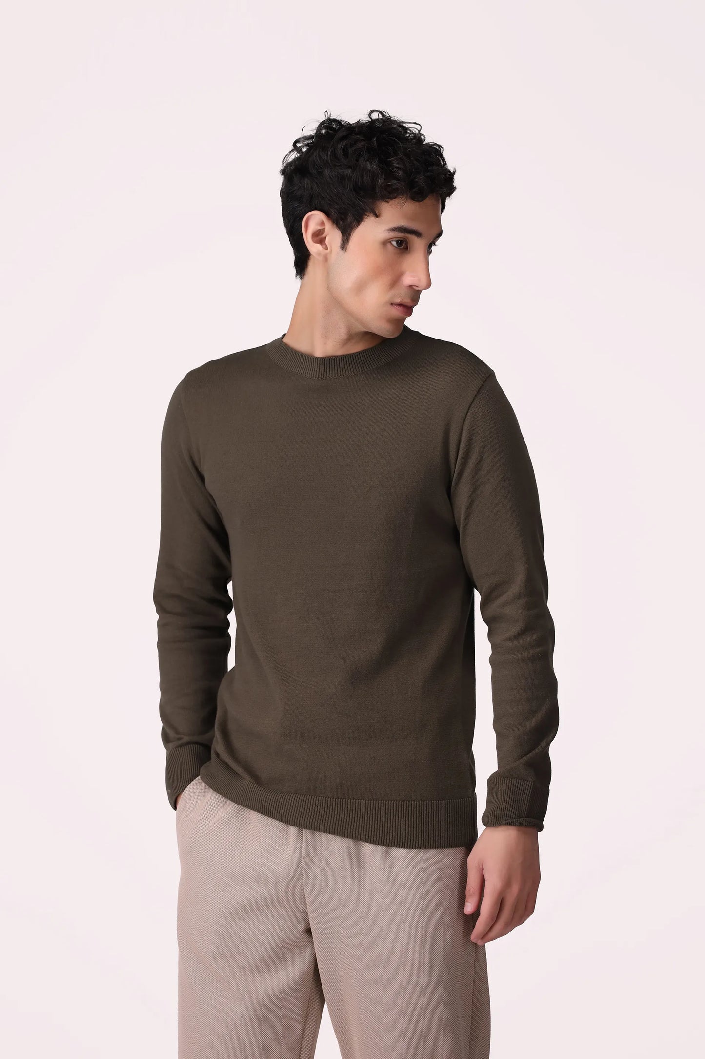 Crew Neck Sweater - Cougar Clothing