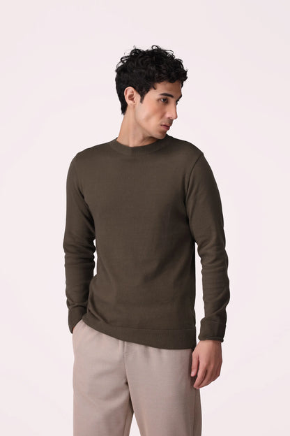 Crew Neck Sweater - Cougar Clothing