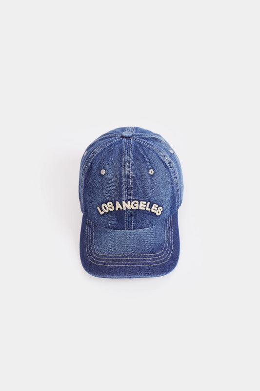Embroidered Denim P-Cap - Cougar Clothing