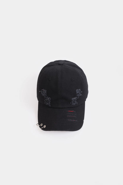 Distressed Denim P-Cap - Cougar Clothing