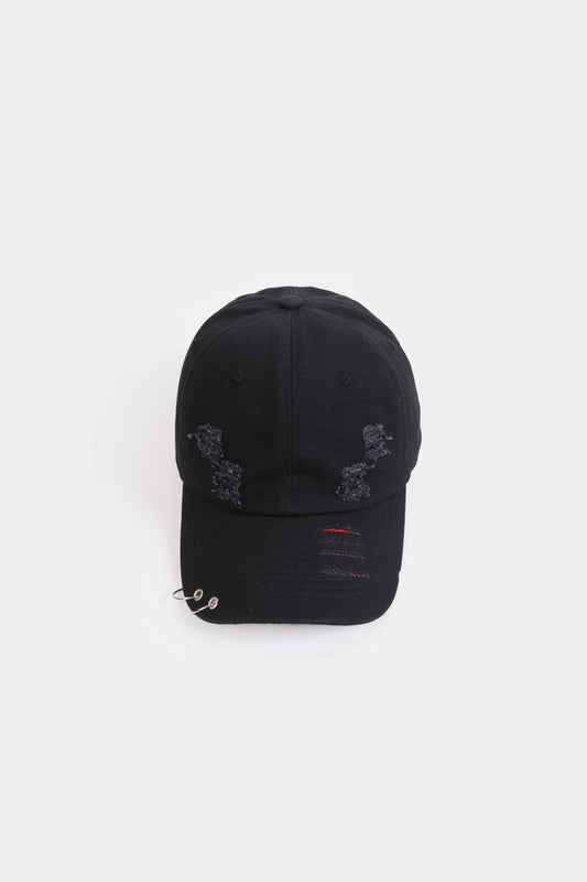 Distressed Denim P-Cap - Cougar Clothing