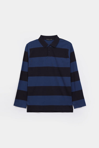 Yarn Dyed Striped Polo - Cougar Clothing
