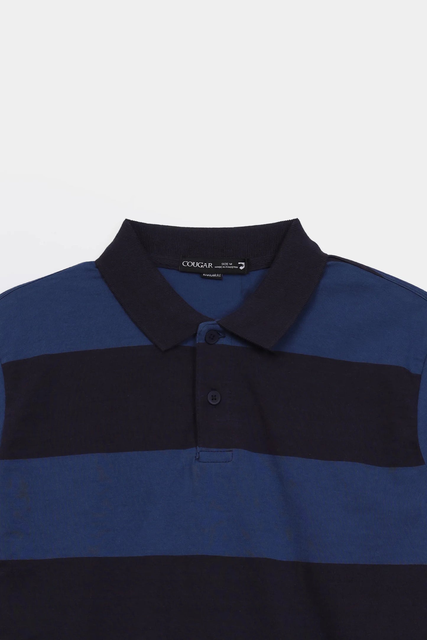 Yarn Dyed Striped Polo - Cougar Clothing