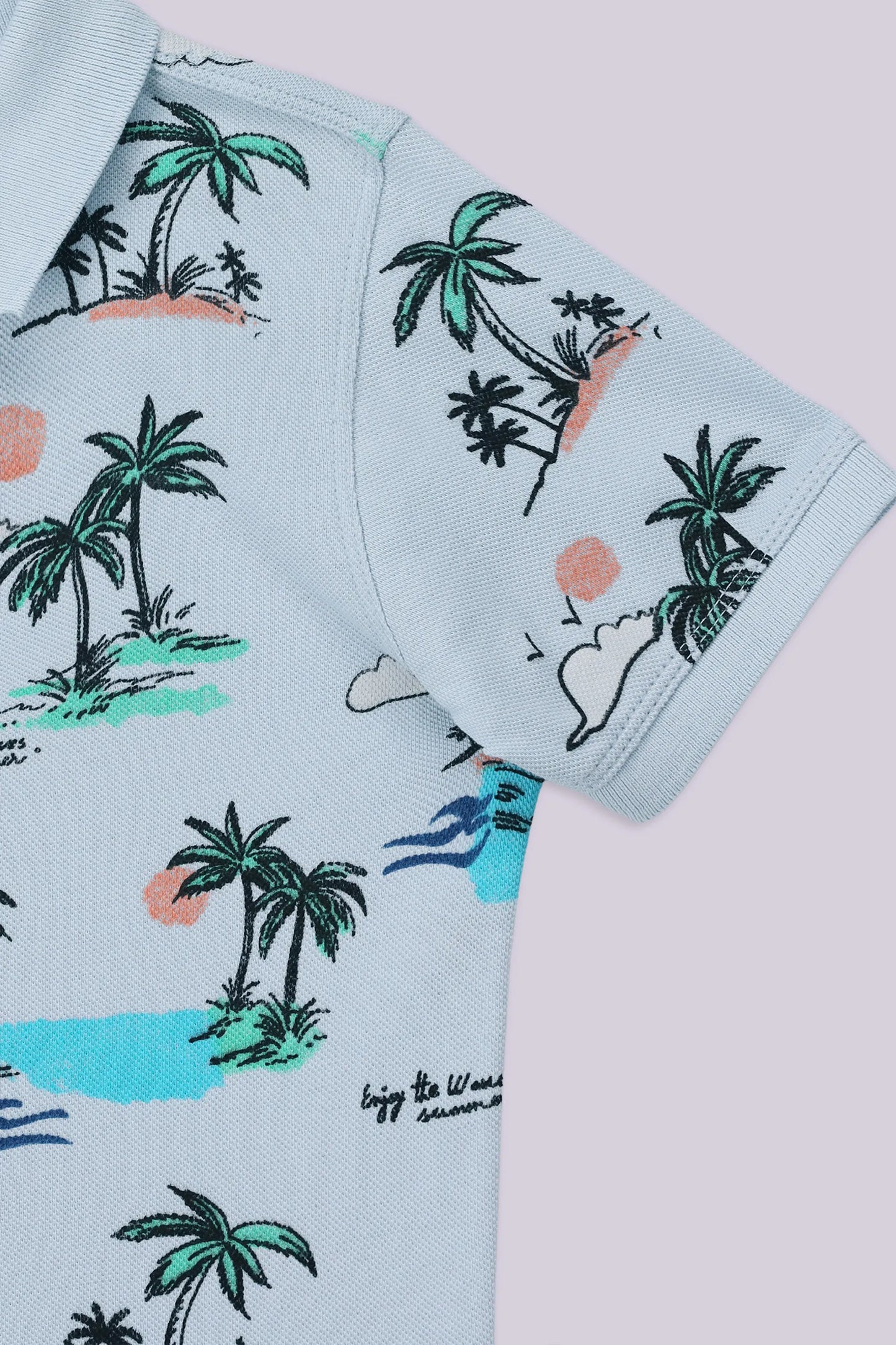 All Over Printed Polo - Cougar Clothing