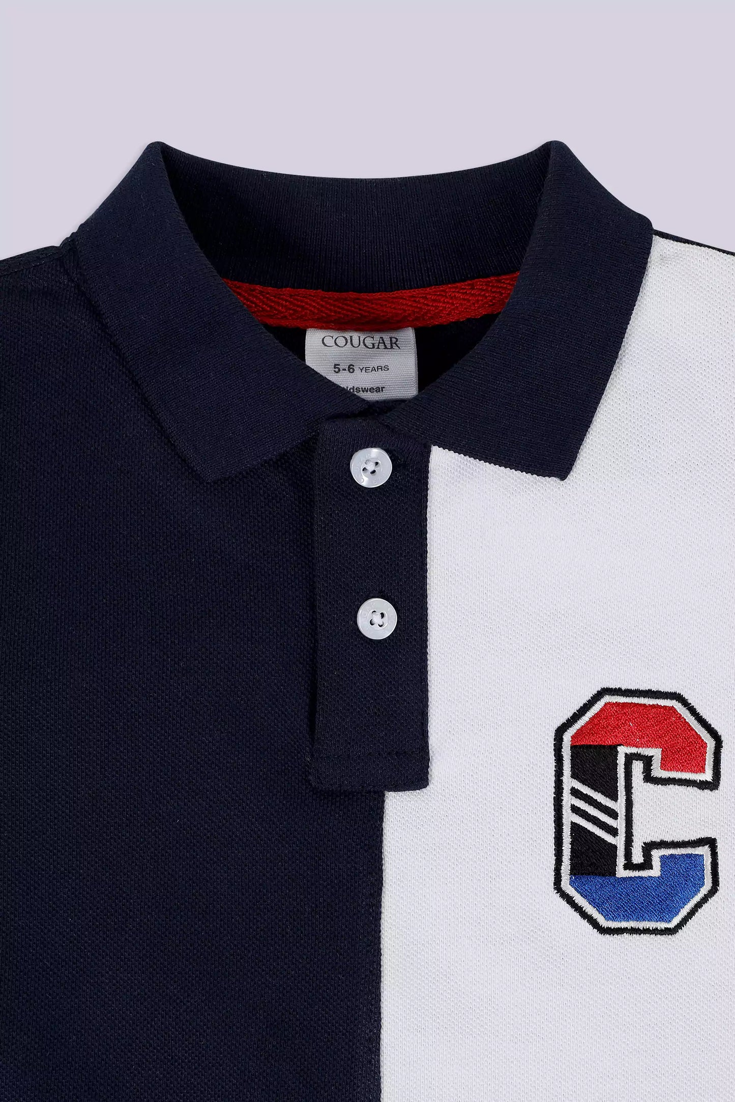 Color Block Polo - Cougar Clothing