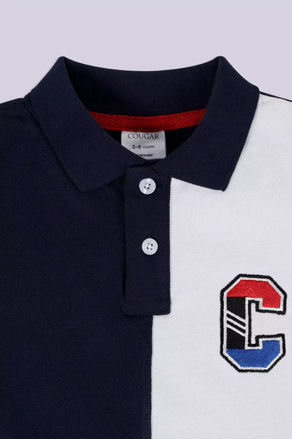 Color Block Polo - Cougar Clothing
