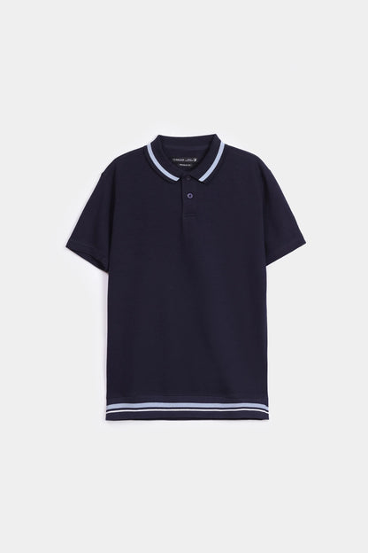 Textured Polo - Cougar Clothing