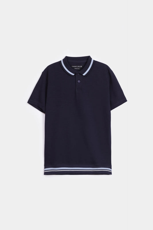 Textured Polo - Cougar Clothing