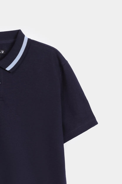Textured Polo - Cougar Clothing