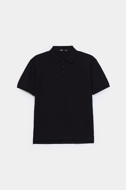 Popcorn Knit Polo - Cougar Clothing