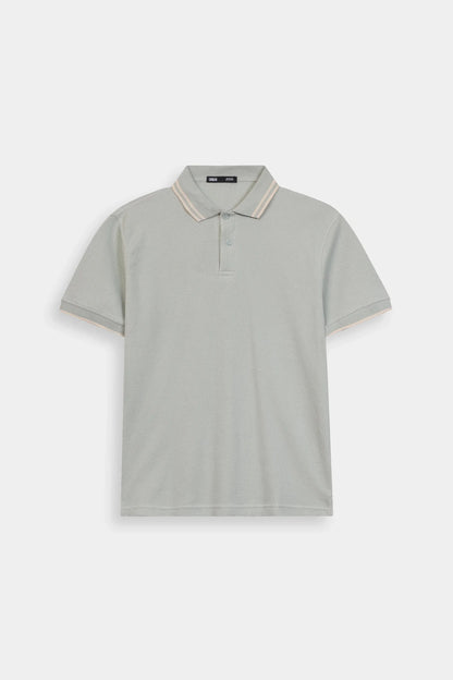 Waffle Knit Polo - Cougar Clothing