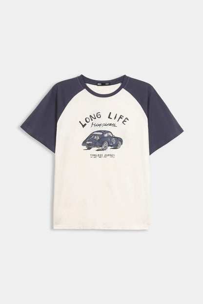 Graphic Raglan T-Shirt - Cougar Clothing