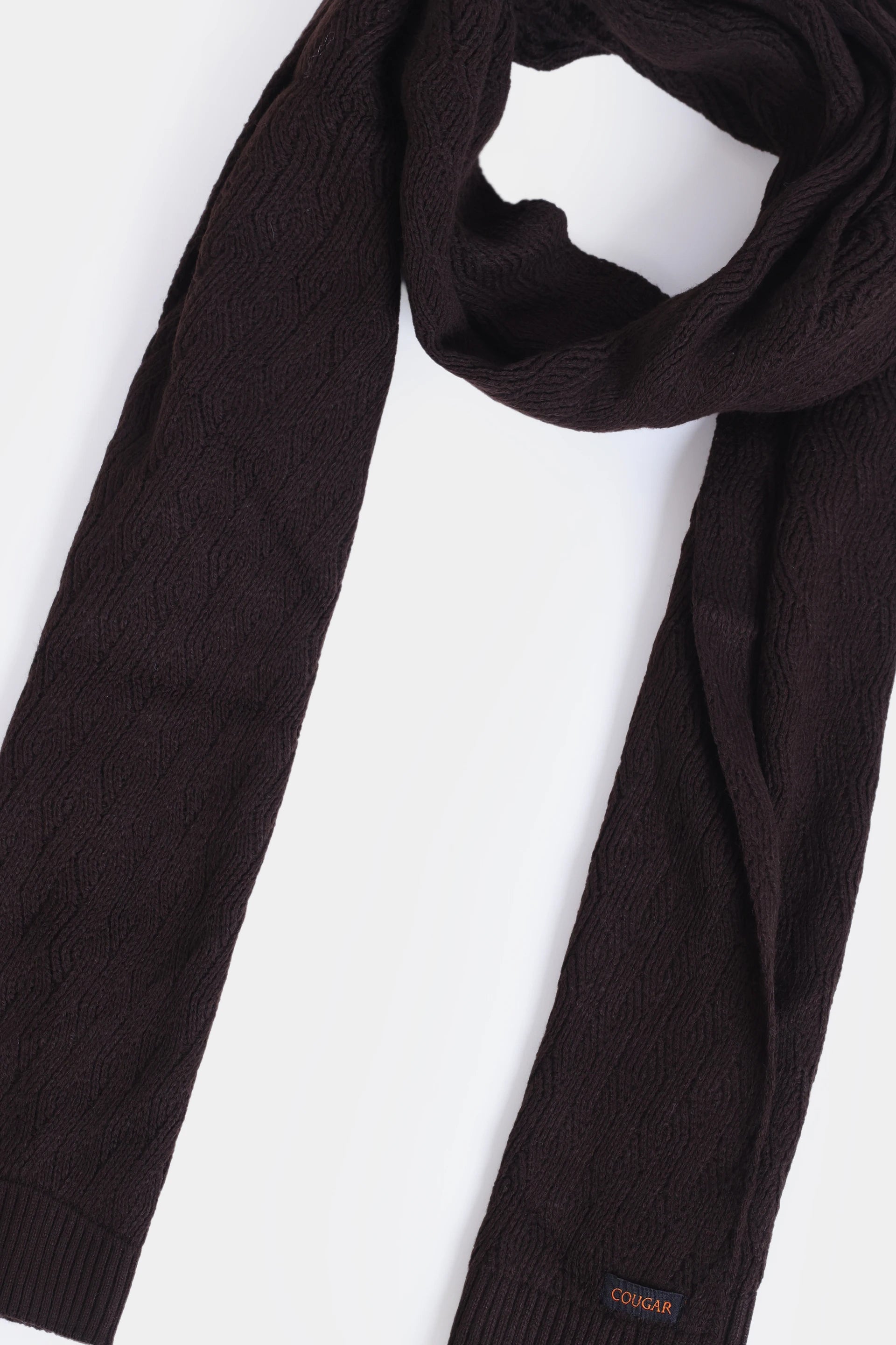 Textured Knit Scarf - Cougar Clothing