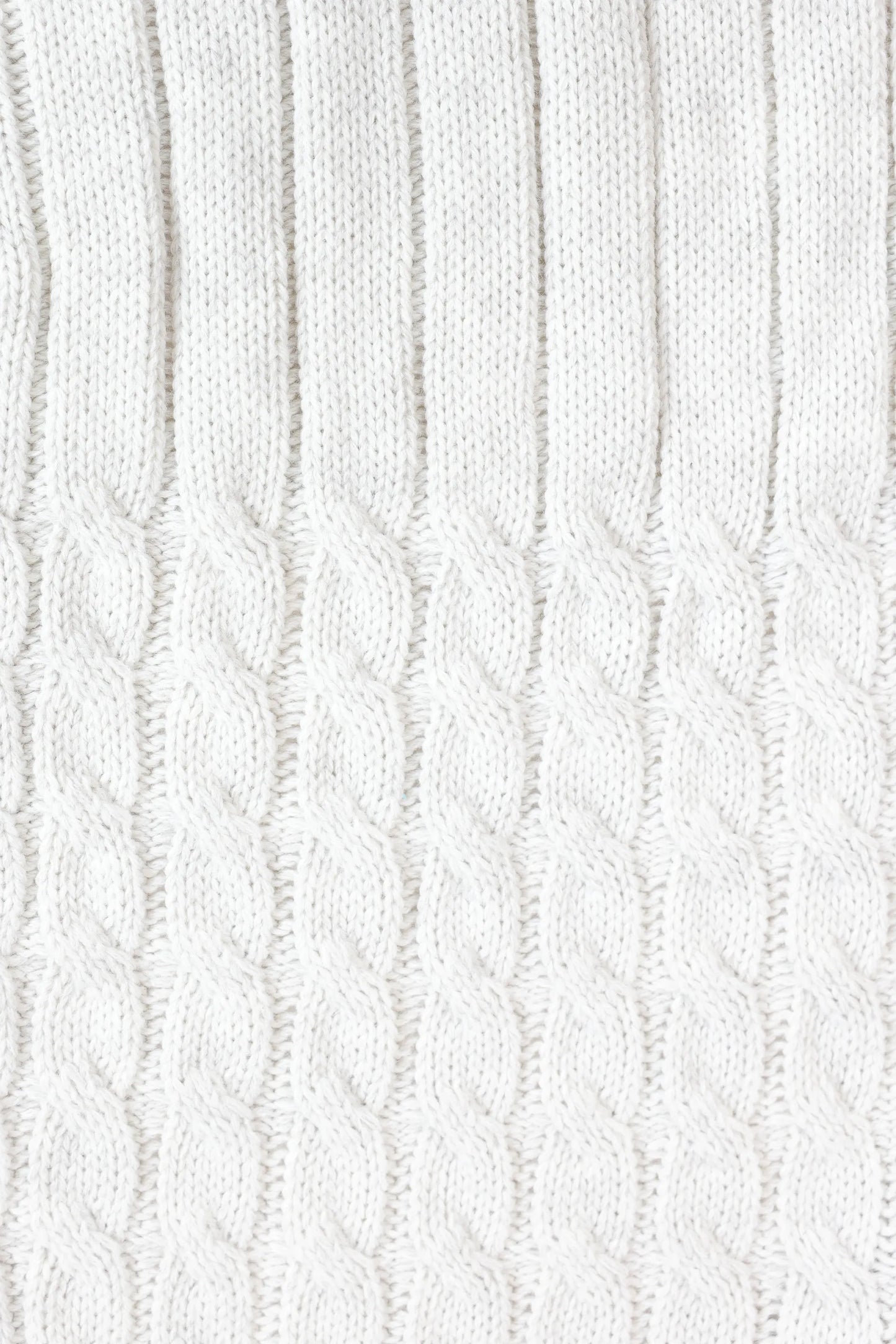 Cable Knit Scarf - Cougar Clothing