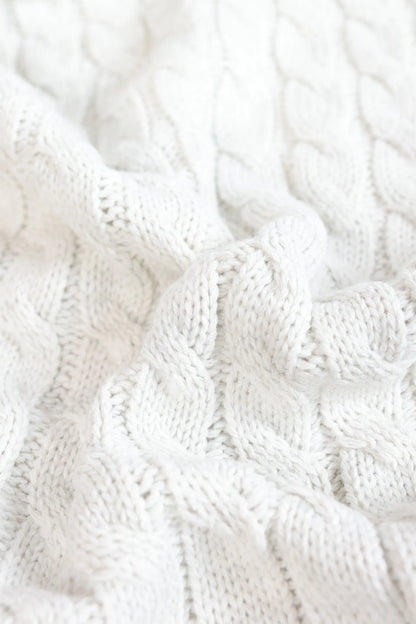 Cable Knit Scarf - Cougar Clothing