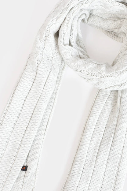 Cable Knit Scarf - Cougar Clothing