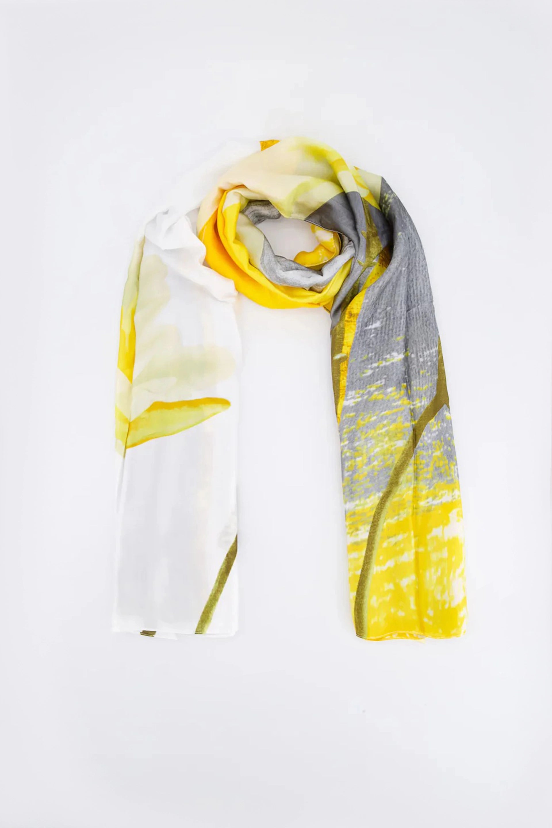 Printed Silk Scarf - Cougar Clothing