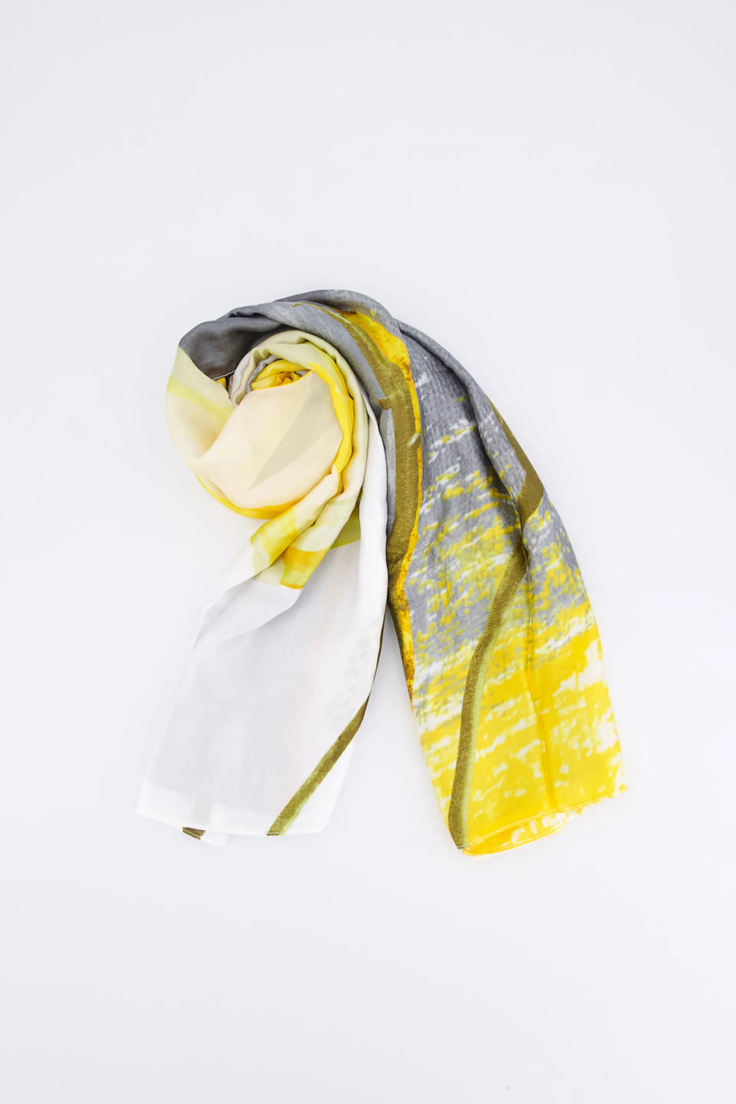 Printed Silk Scarf - Cougar Clothing