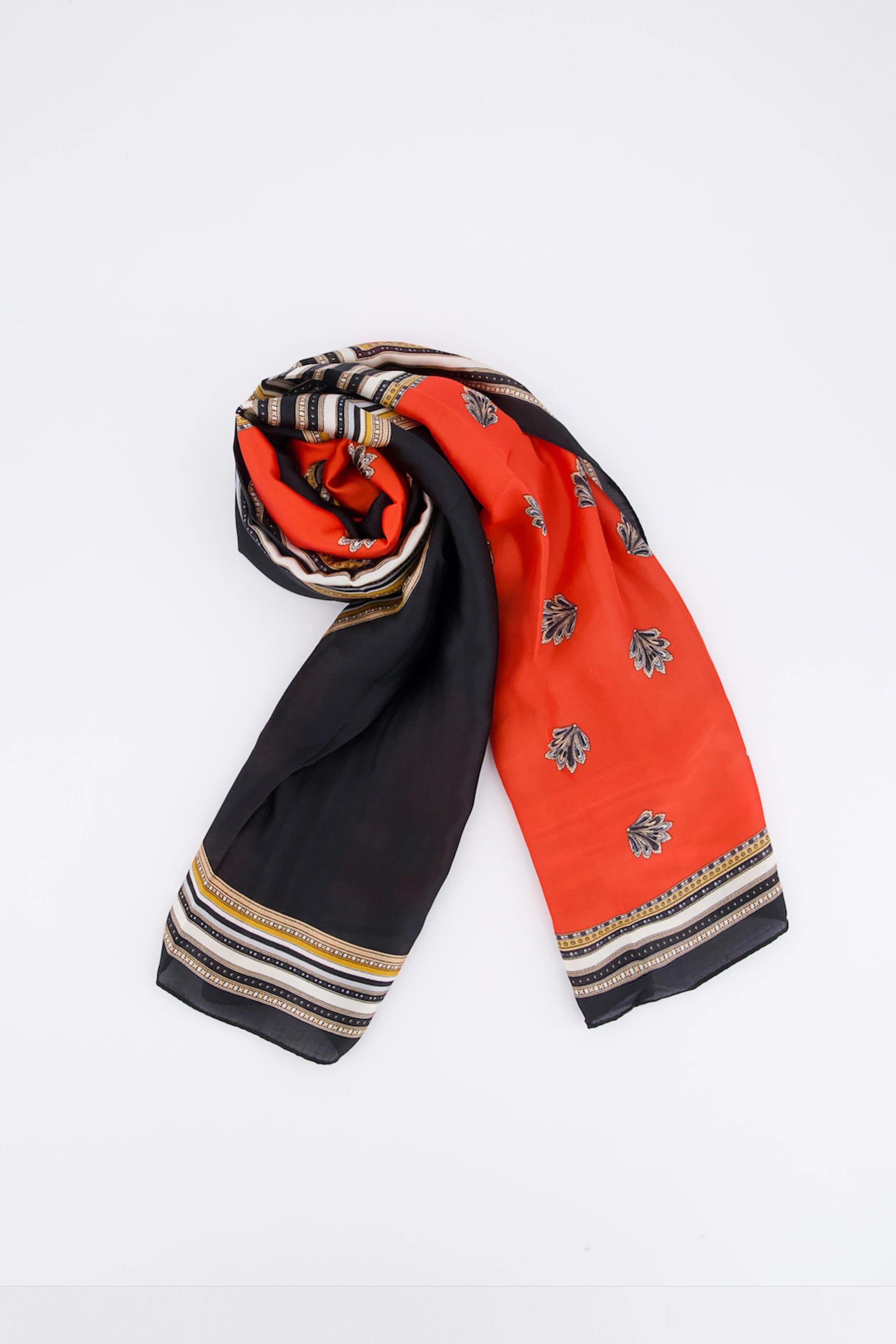 Printed Silk Scarf - Cougar Clothing